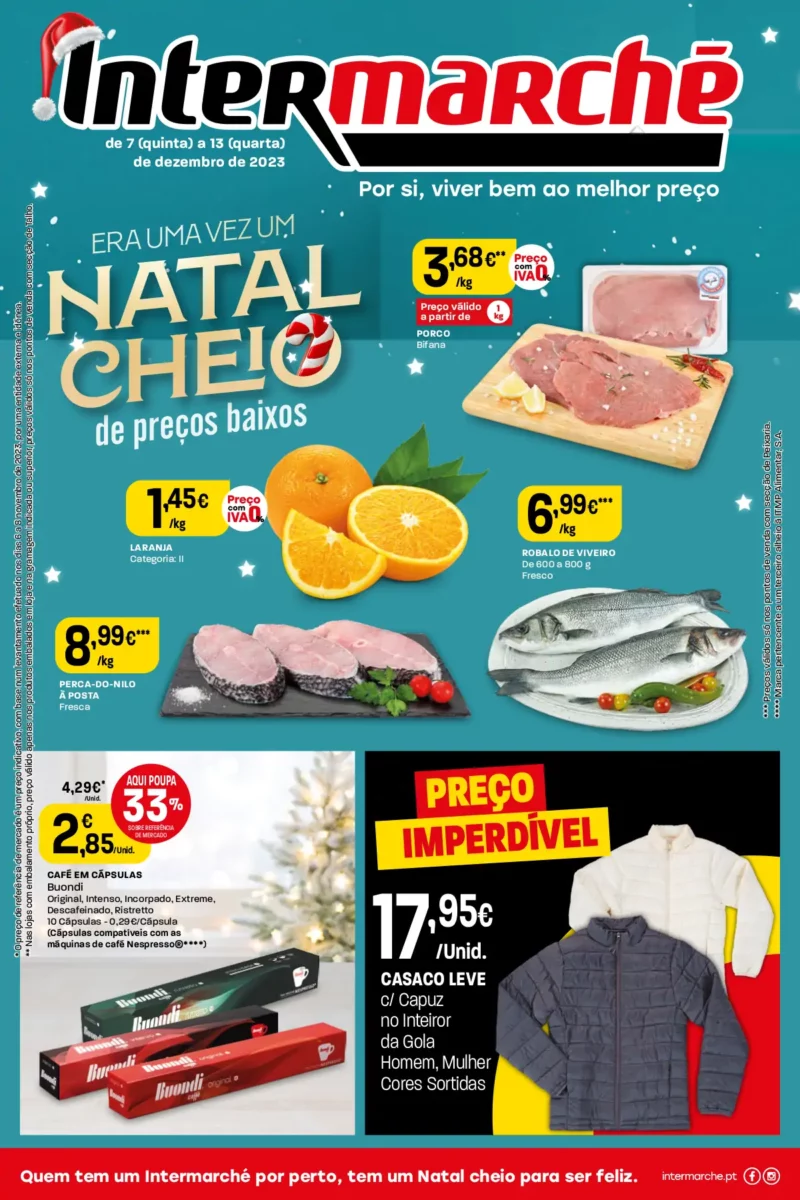 Antevis&atilde;o Folheto Intermarch&eacute; (7 a 13 dezembro)