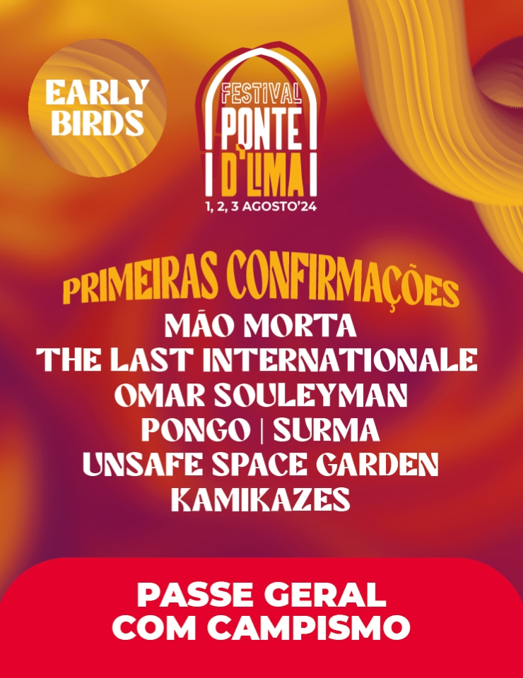 Passe Geral com campismo | Festival Ponte D’Lima