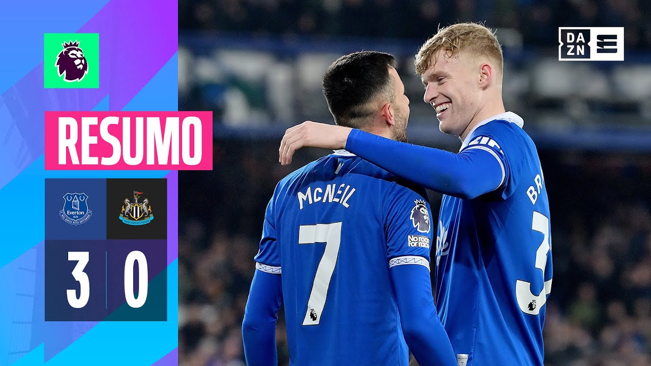 Resumo | Everton 3-0 Newcastle | Premier League 23/24
