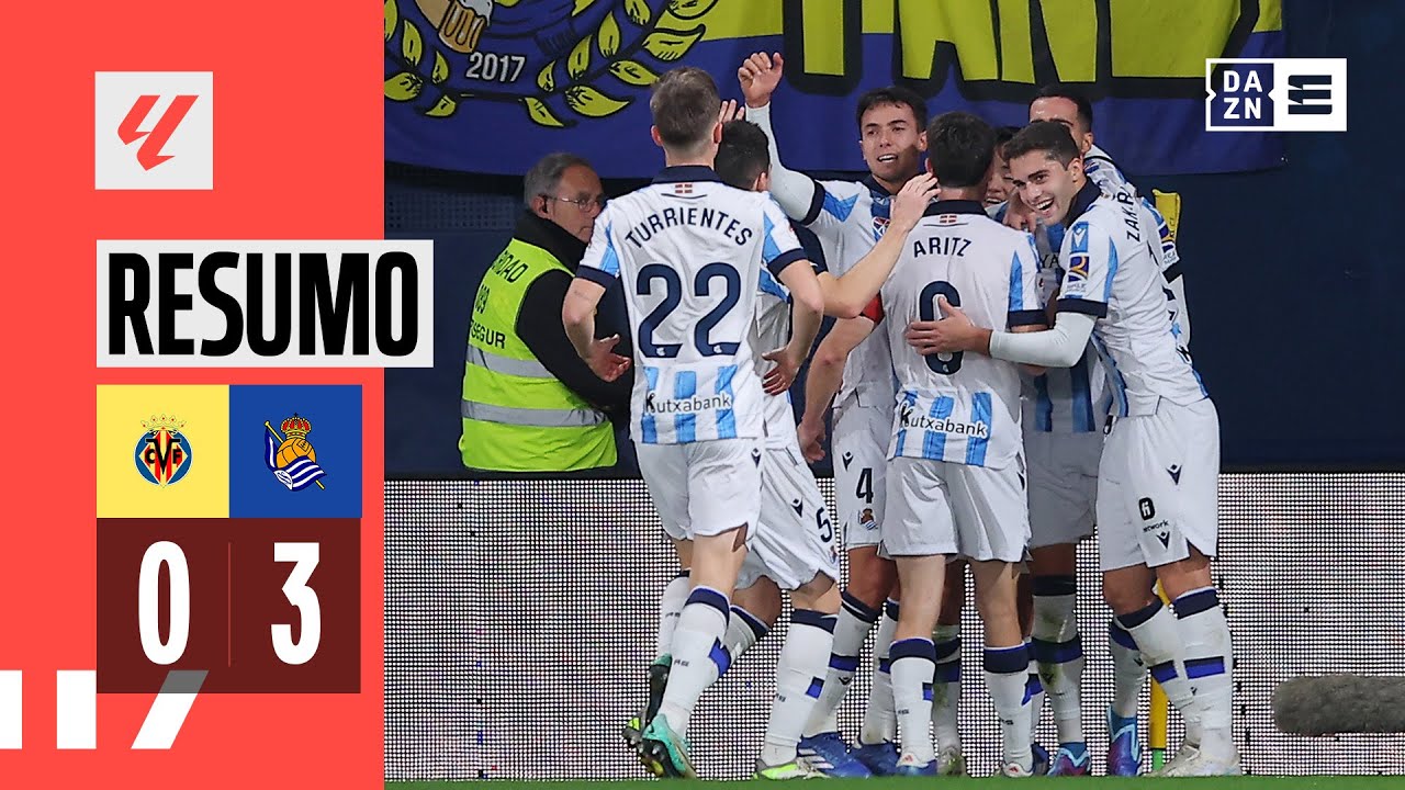 Resumo | Villarreal 0-3 Real Sociedad | LaLiga 23/24