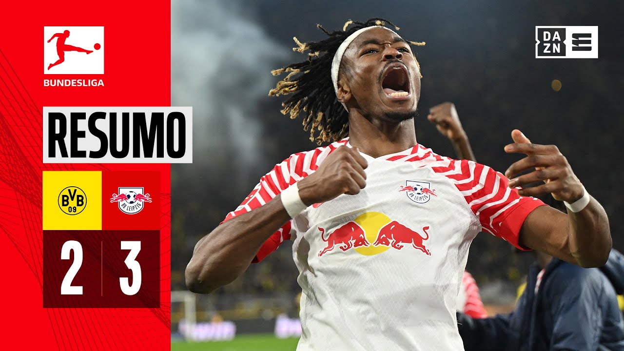 Resumo | Borussia Dortmund 2-3 Leipzig | Bundesliga 23/24