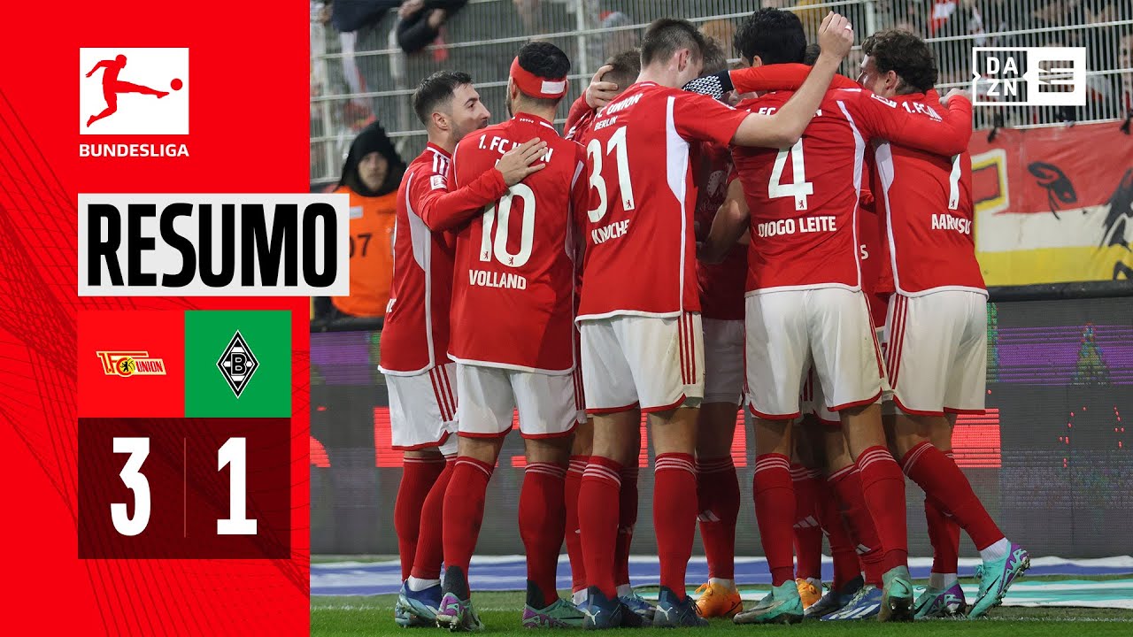 Resumo | Union Berlin 3-1 Borussia Mönchengladbach | Bundesliga 23/24