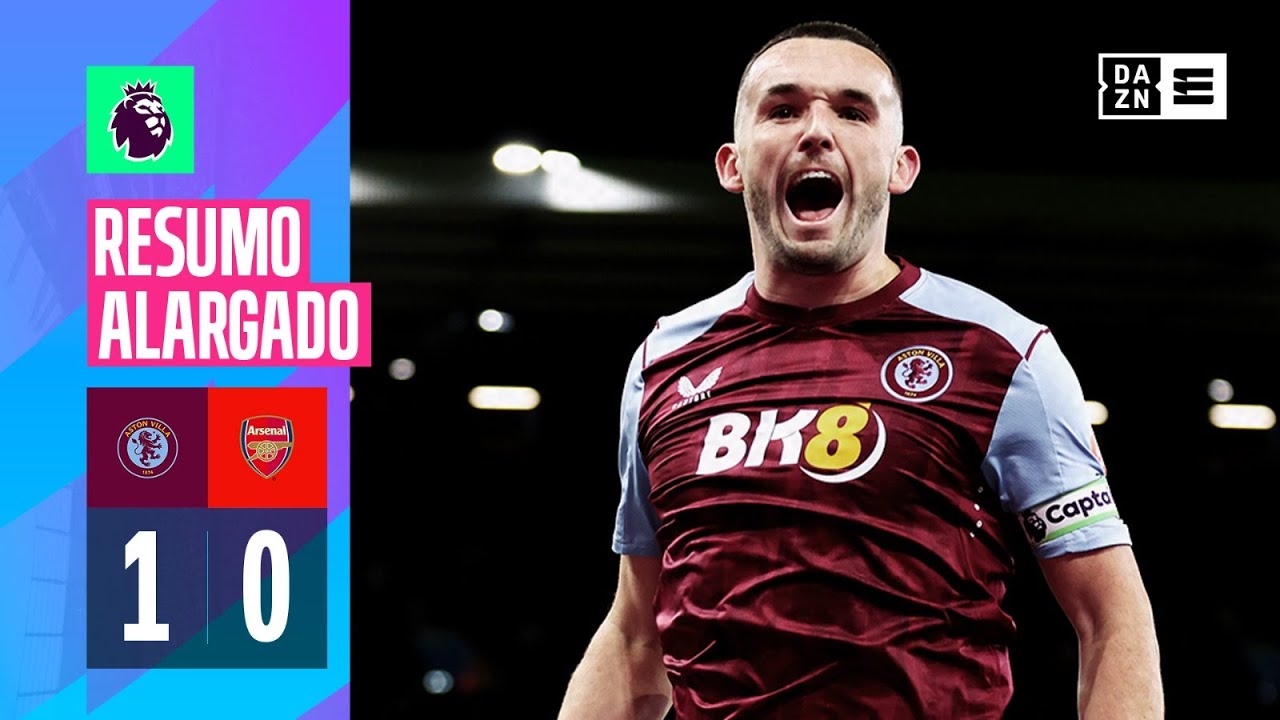 Resumo alargado | Aston Villa 1-0 Arsenal | Premier League 23/24