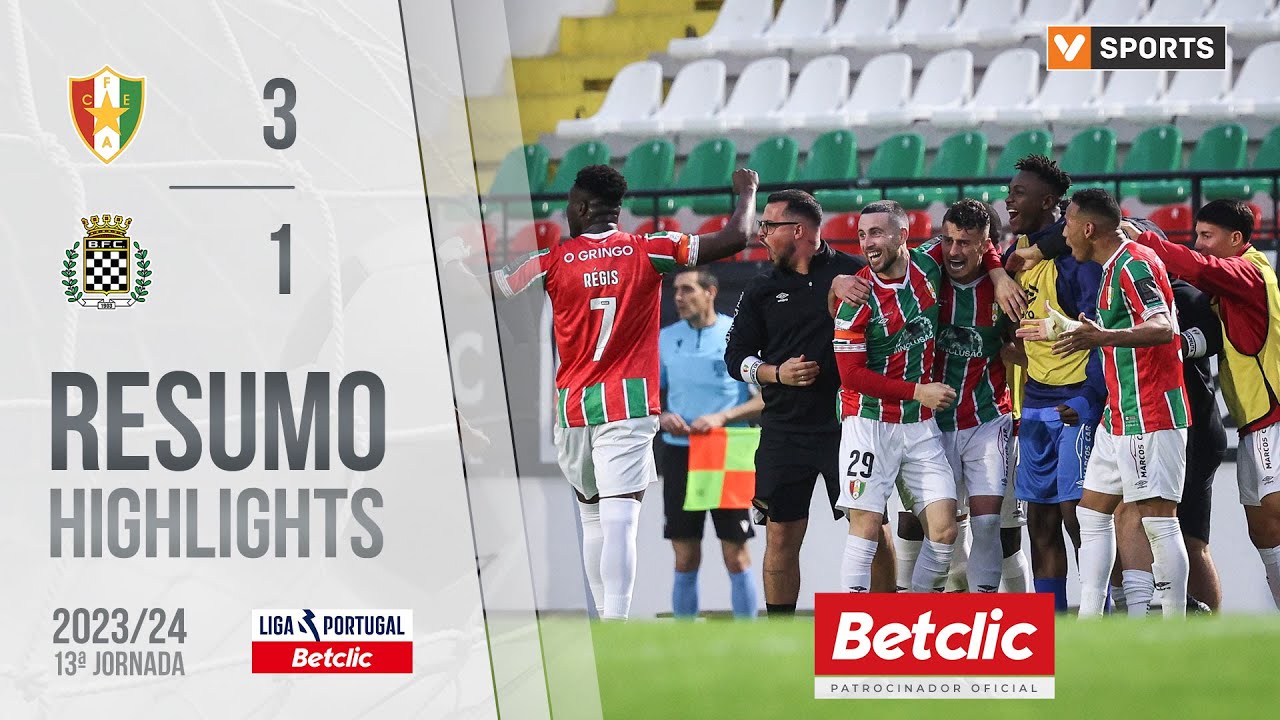 Resumo: Estrela Amadora 3-1 Boavista (Liga 23/24 #13)