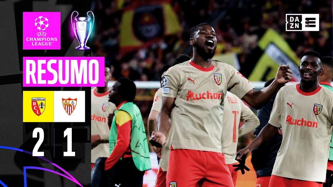 Resumo | Lens 2-1 Sevilla | Champions League 23/24