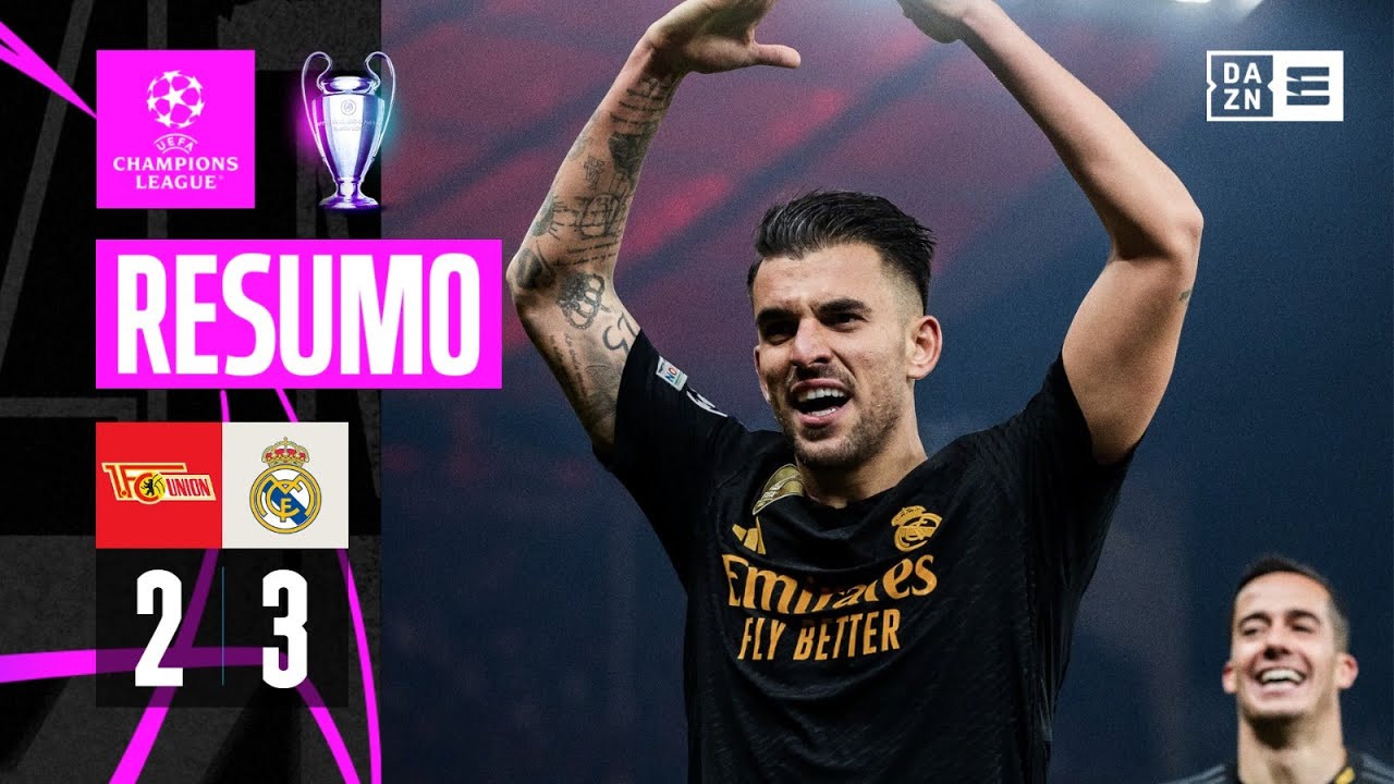 Resumo | Union Berlin 2-3 Real Madrid | Champions League 23/24