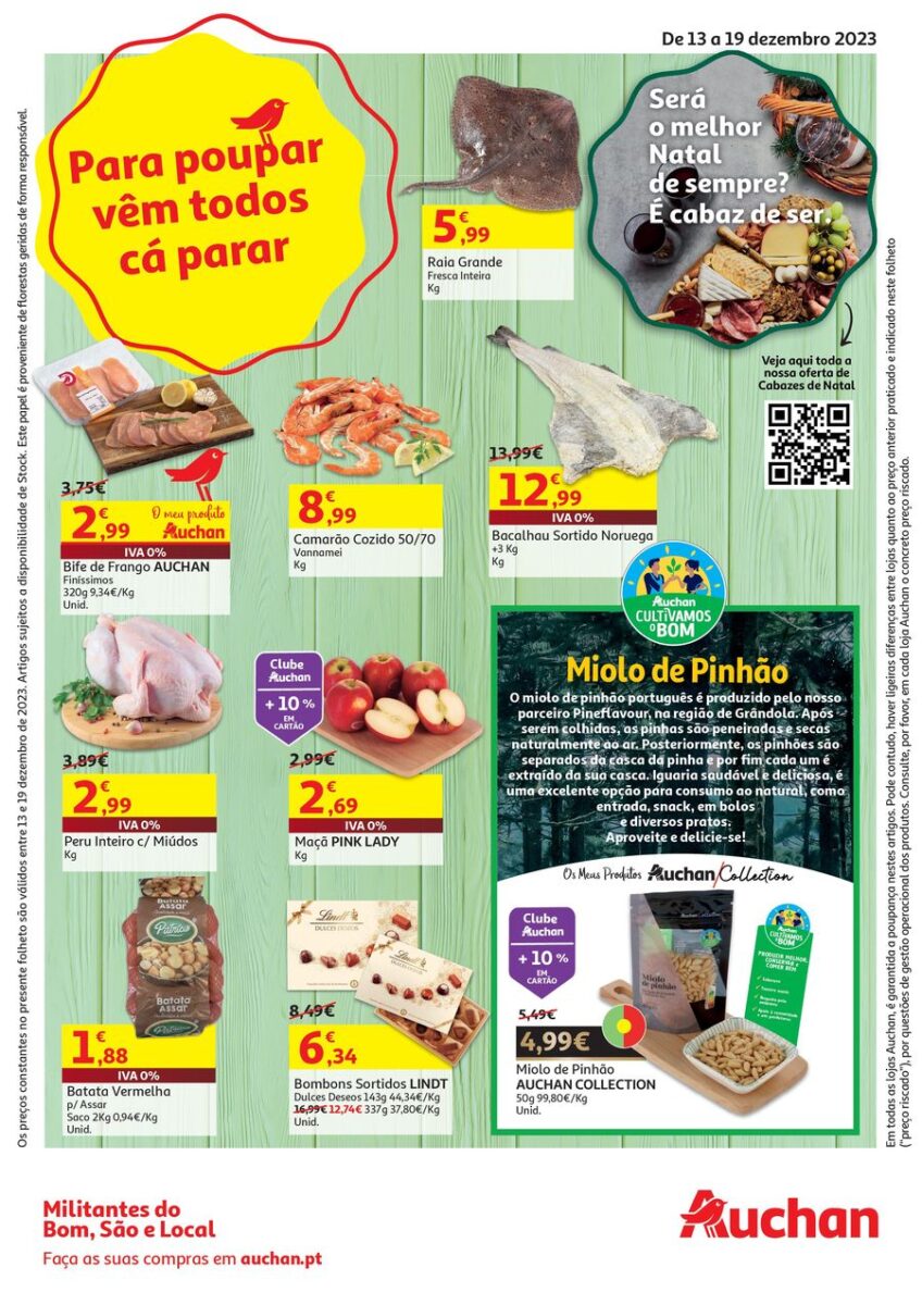 Folheto Auchan (13 a 19 dezembro)