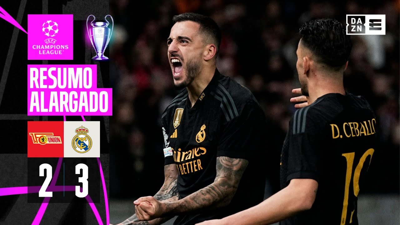 Resumo Alargado | Union Berlin 2-3 Real Madrid | Champions League 23/24