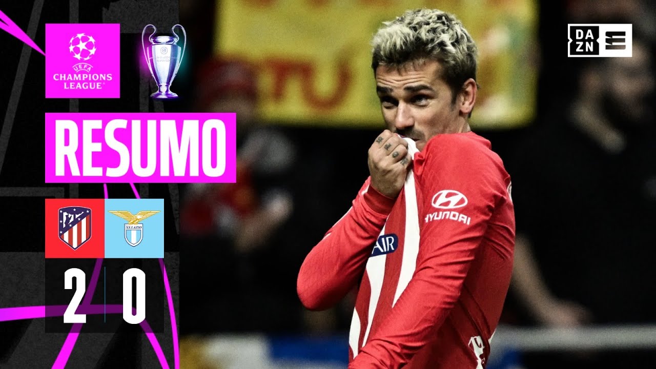 Resumo | Atl. Madrid 2-0 Lazio | Champions League 23/24