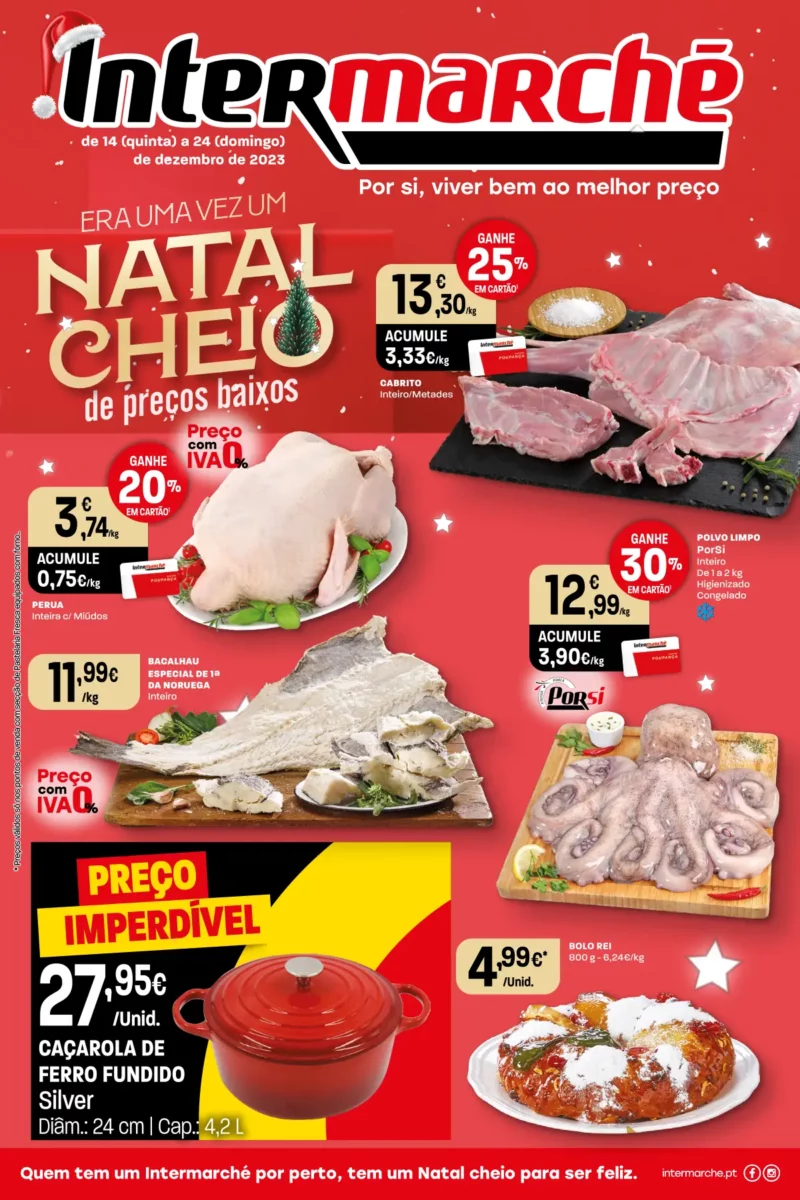 Folheto Intermarch&eacute; (14 a 24 dezembro)