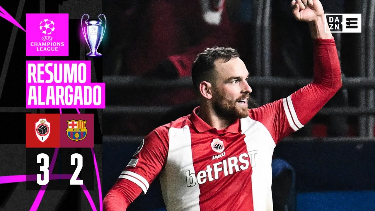Resumo Alargado | Antwerp 3-2 Barcelona | Champions League 23/24