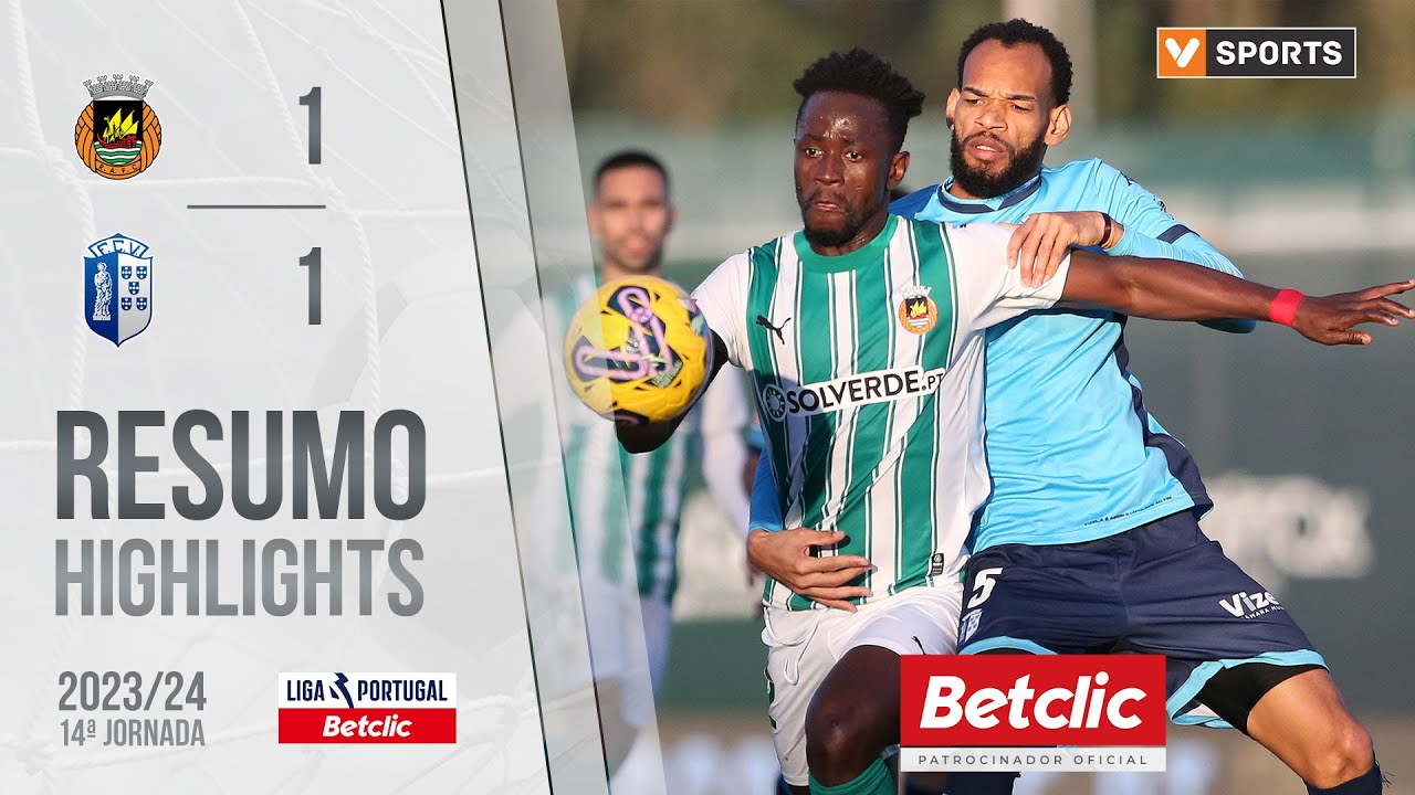 Resumo: Rio Ave 1-1 Vizela (Liga 23/24 #14)