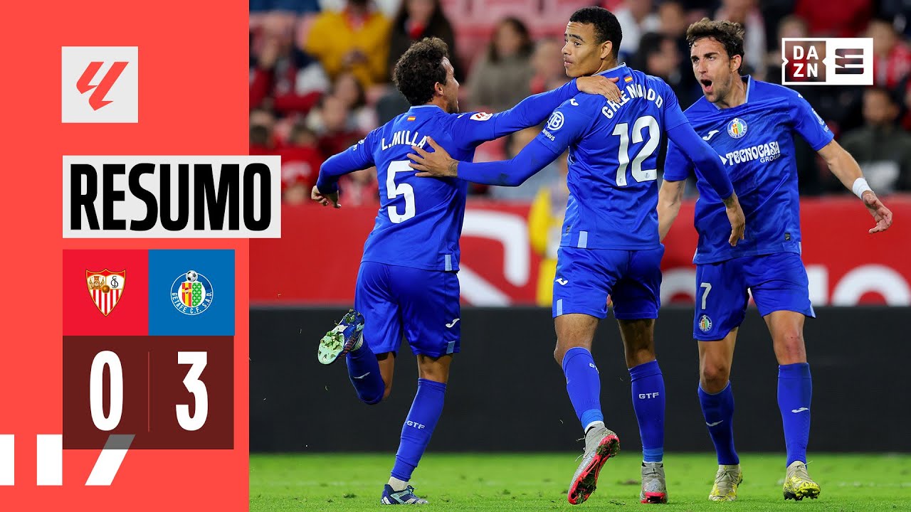 Resumo | Sevilla 0-3 Getafe | LaLiga 23/24