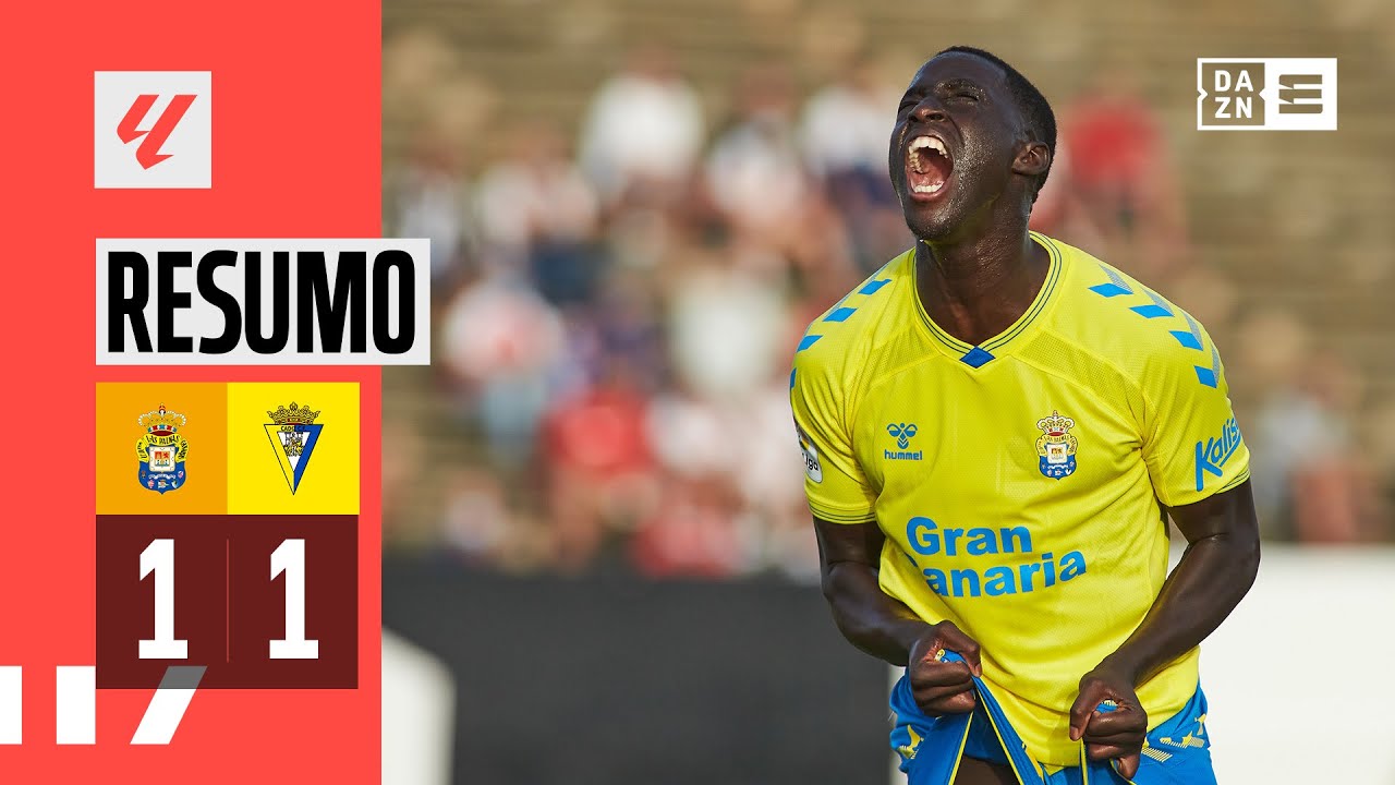 Resumo | Las Palmas 1-1 C&aacute;diz | LaLiga 23/24