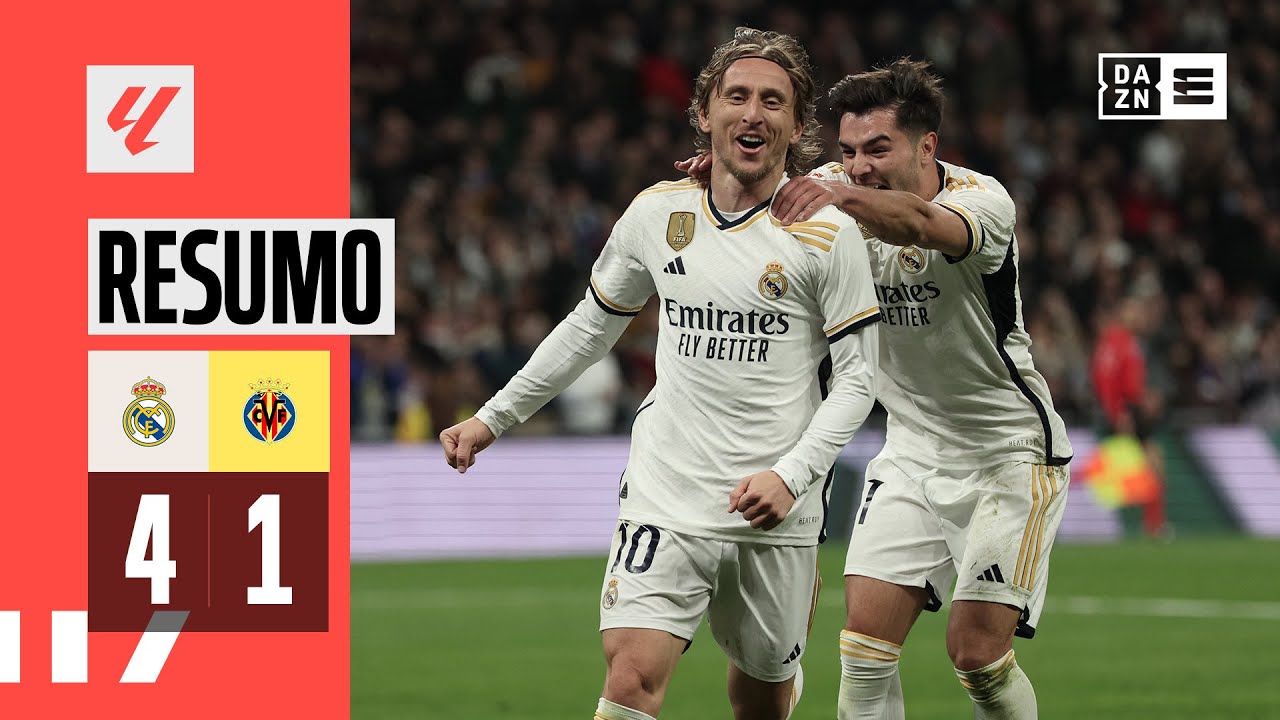 Resumo | Real Madrid 4-1 Villarreal | LaLiga 23/24