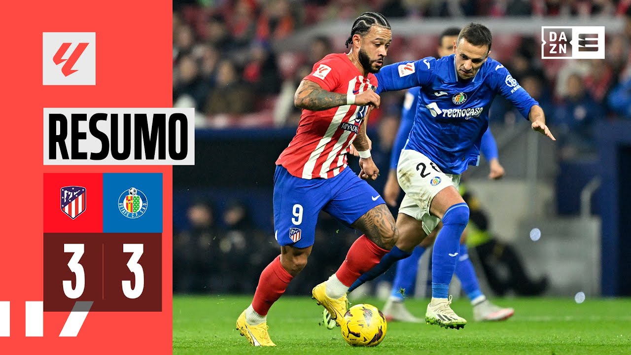 Resumo | Atletico Madrid 3-3 Getafe | LaLiga 23/24