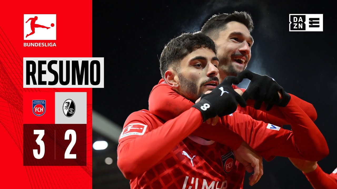 Resumo | Heidenheim 3-2 Freiburg | Bundesliga 23/24