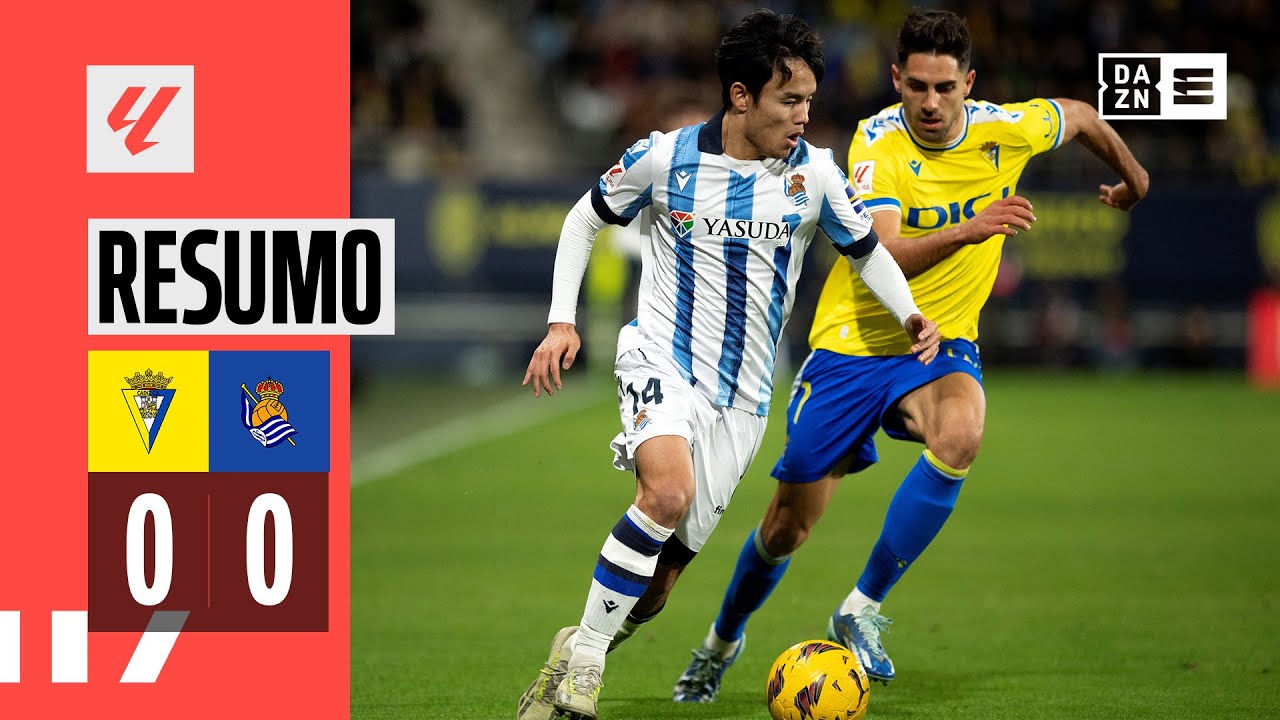 Resumo | C&aacute;diz 0-0 Real Sociedad | LaLiga 23/24