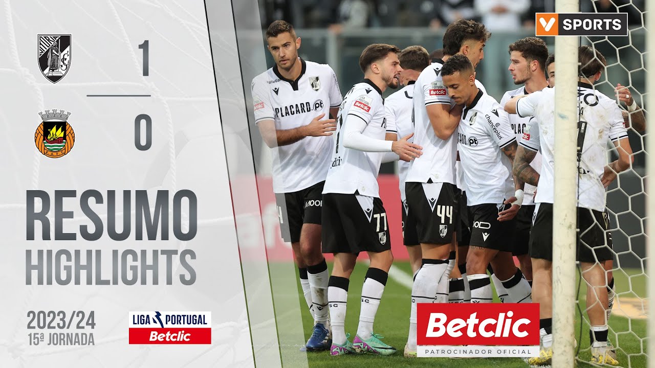 Resumo: Vit&oacute;ria SC 1-0 Rio Ave (Liga 23/24 #15)
