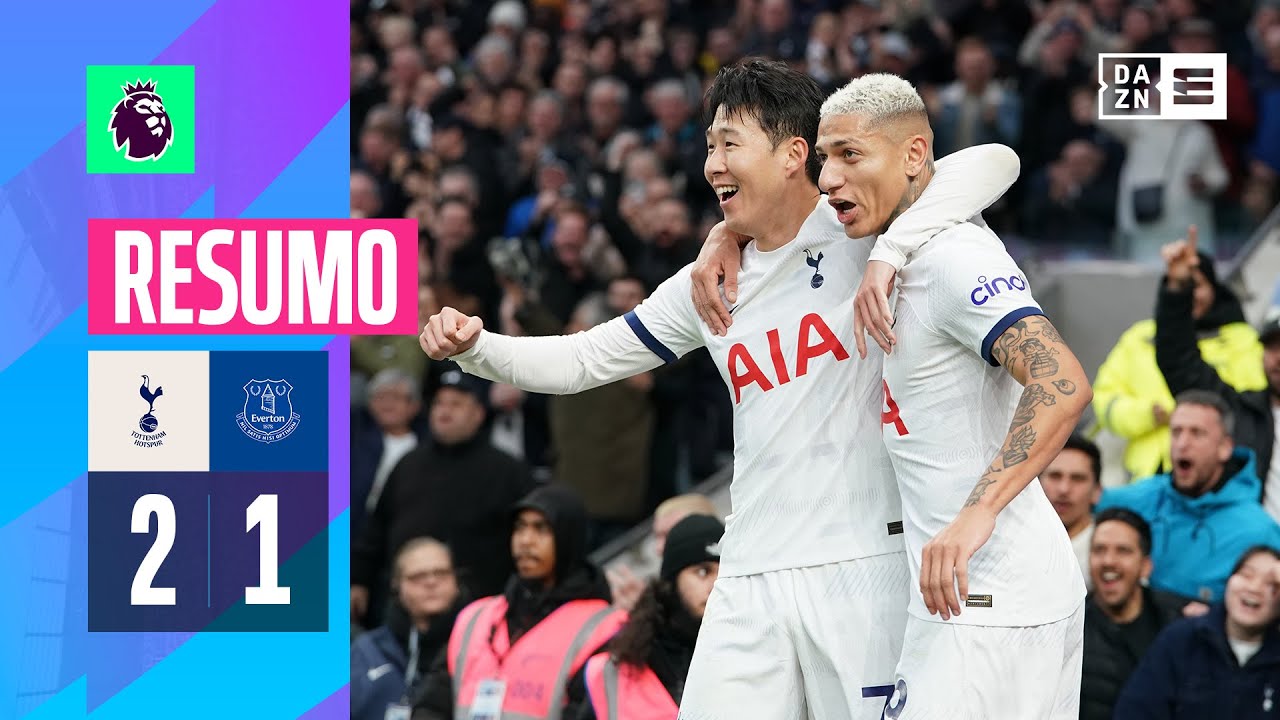 Resumo | Tottenham 2-1 Everton | Premier League 23/24