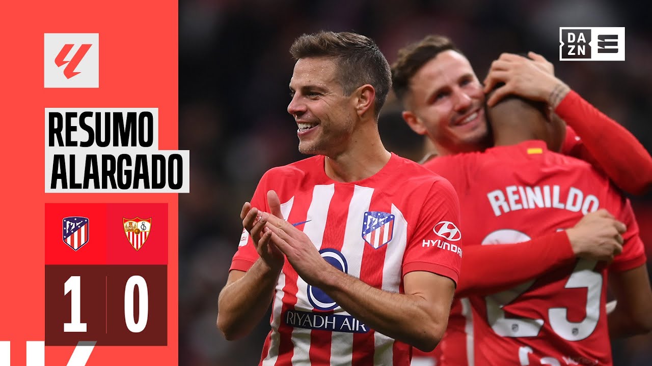 Resumo alargado | Atletico Madrid 1-0 Sevilla | LaLiga 23/24