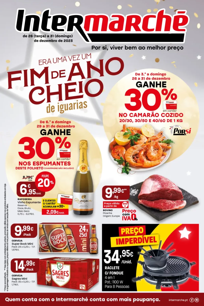 Folheto Intermarch&eacute; (26 a 31 dezembro)