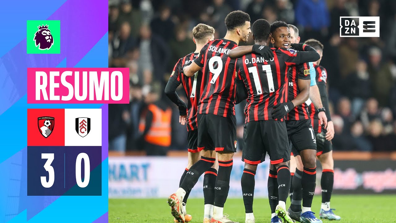 Resumo | Bournemouth 3-0 Fulham | Premier League 23/24