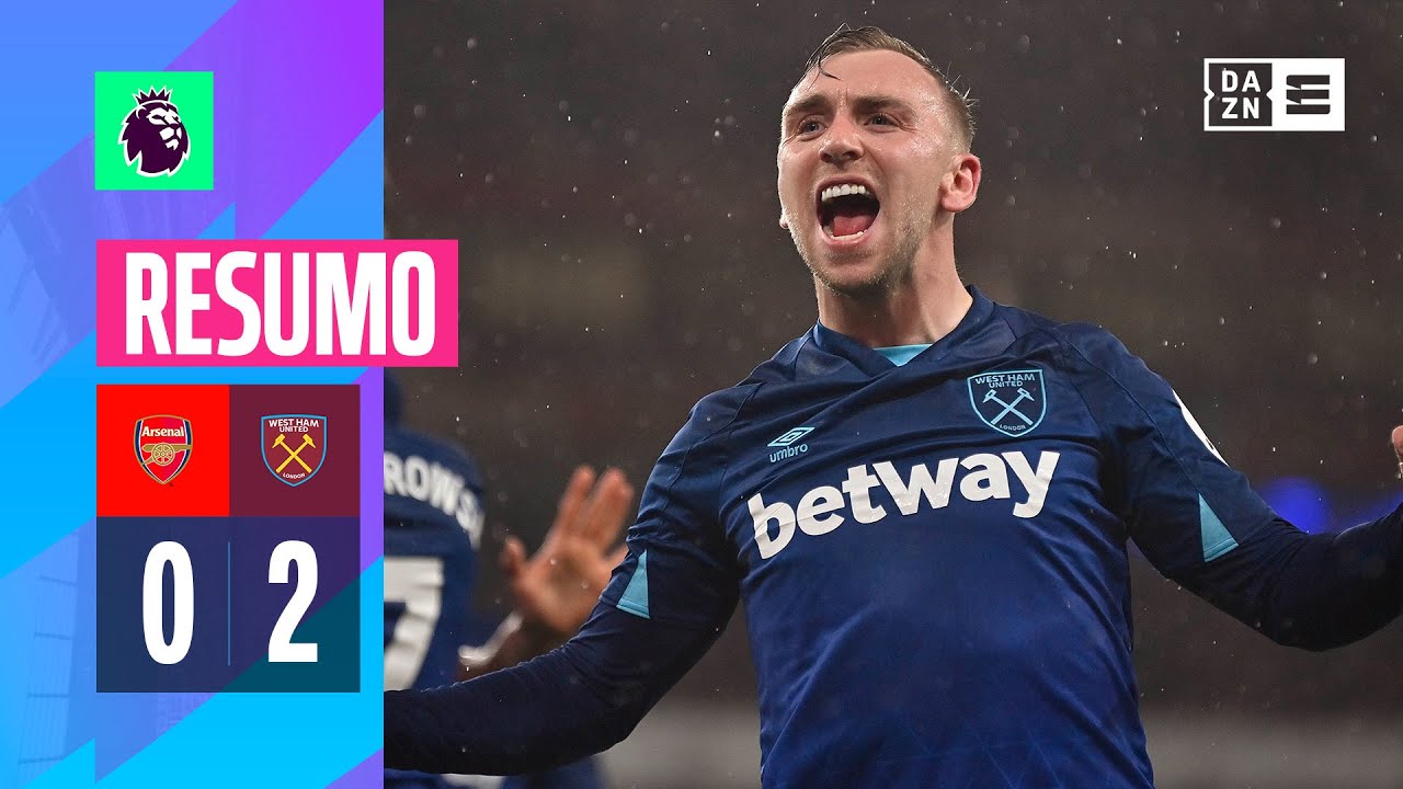 Resumo | Arsenal 0-2 West Ham | Premier League 23/24