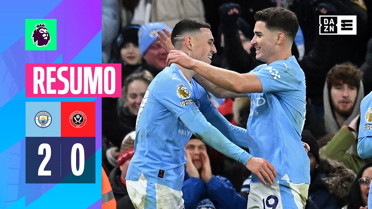 Resumo | Man City 2-0 Sheffield | Premier League 23/24