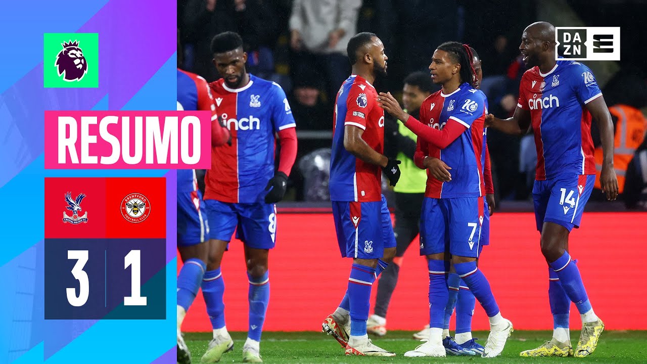 Resumo | Crystal Palace 3-1 Brentford | Premier League 23/24