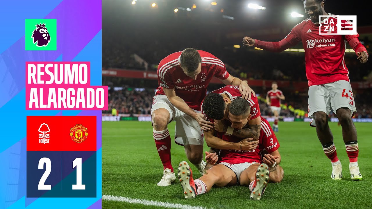 Resumo alargado | Nottm Forest 2-1 Man United | Premier League 23/24