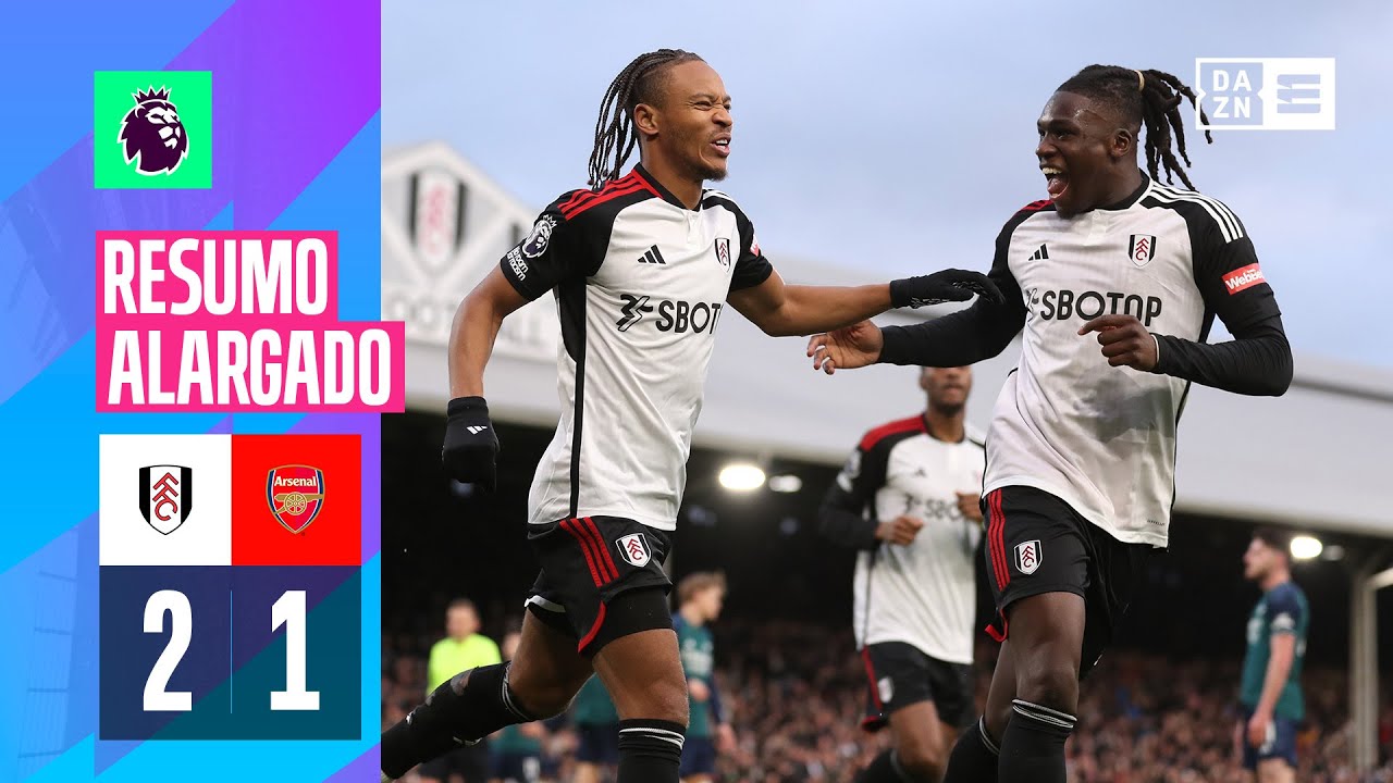 Resumo alargado | Fulham 2-1 Arsenal | Premier League 23/24