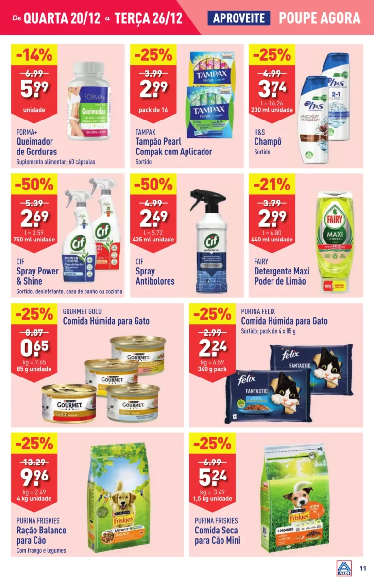 Antevis&atilde;o Folheto ALDI (20 a 26 dezembro)
