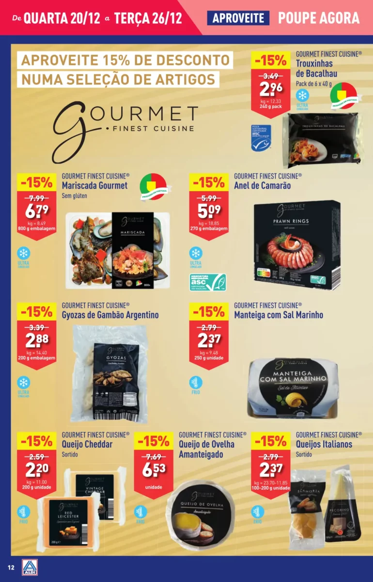 Antevis&atilde;o Folheto ALDI (20 a 26 dezembro)