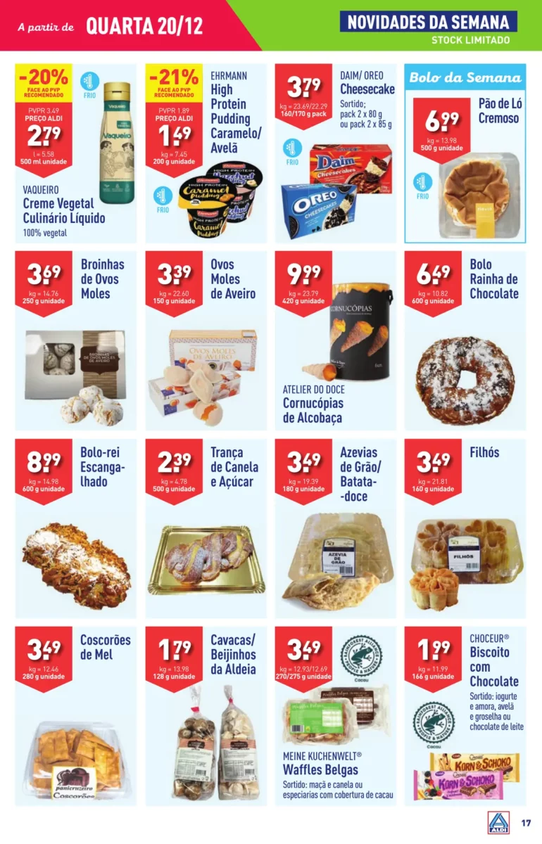 Antevis&atilde;o Folheto ALDI (20 a 26 dezembro)