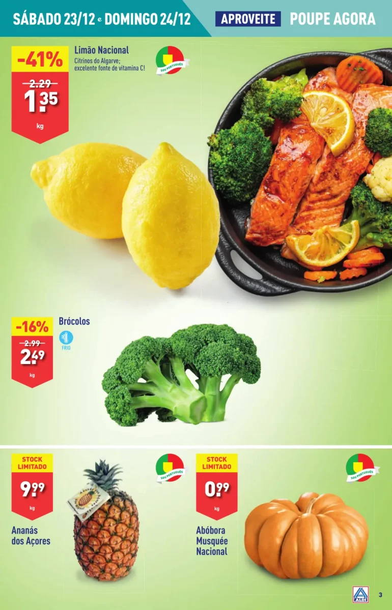 Antevis&atilde;o Folheto ALDI (20 a 26 dezembro)