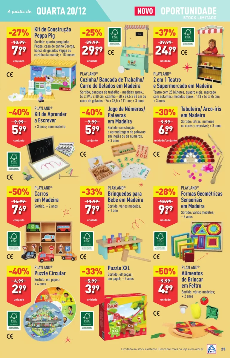 Antevis&atilde;o Folheto ALDI (20 a 26 dezembro)