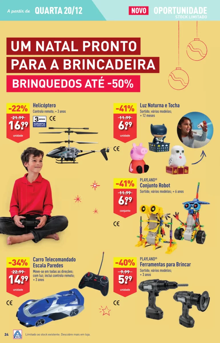 Antevis&atilde;o Folheto ALDI (20 a 26 dezembro)