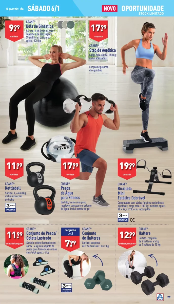 Antevis&atilde;o Folheto ALDI (3 a 9 janeiro)