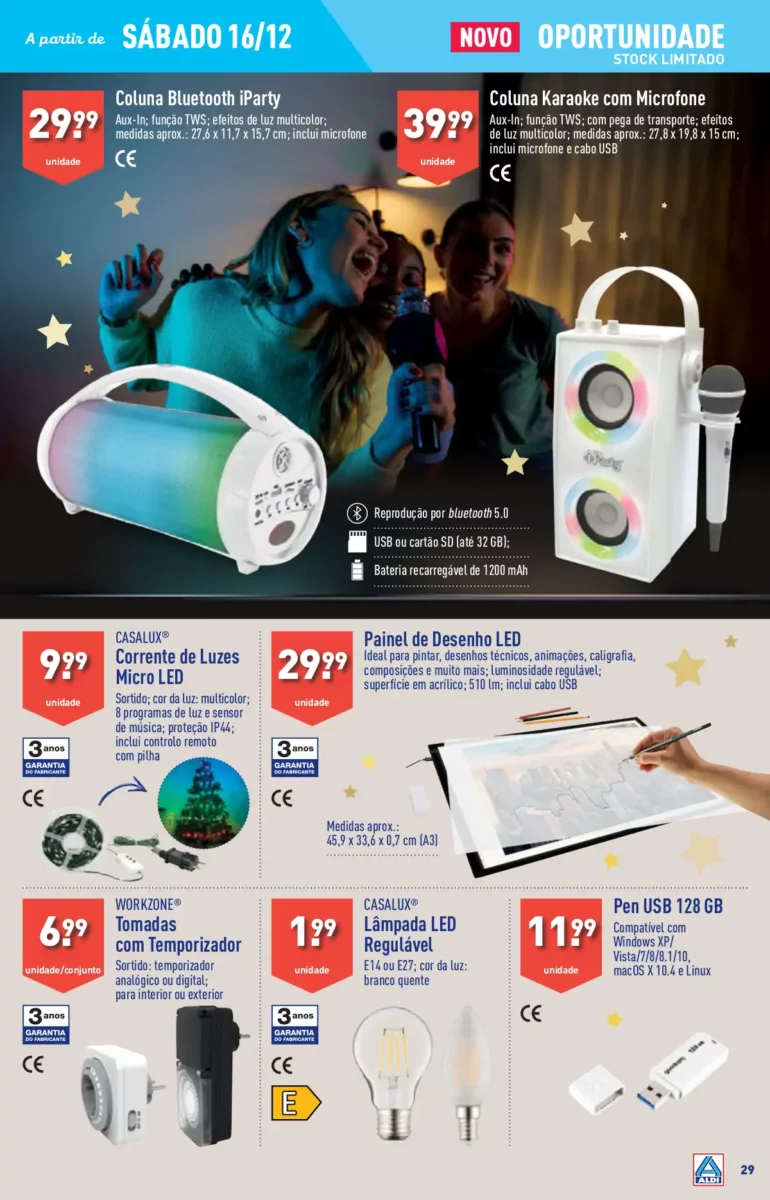 Antevis&atilde;o Folheto ALDI (13 a 19 dezembro)