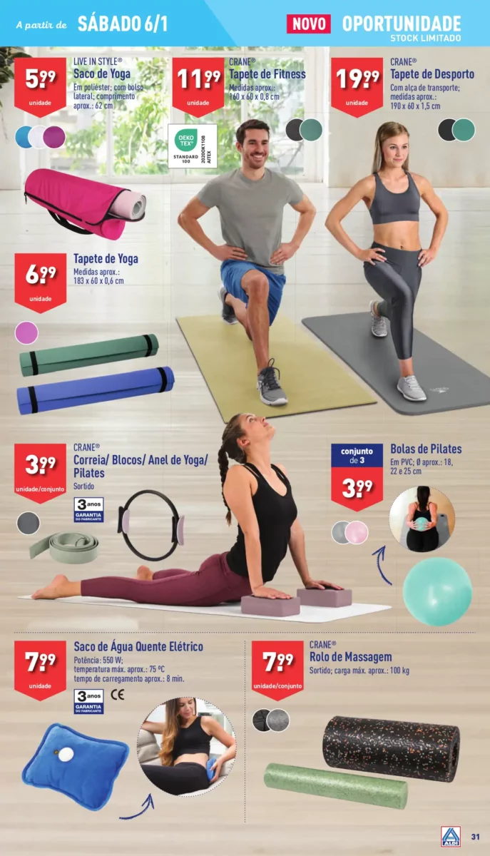 Antevis&atilde;o Folheto ALDI (3 a 9 janeiro)