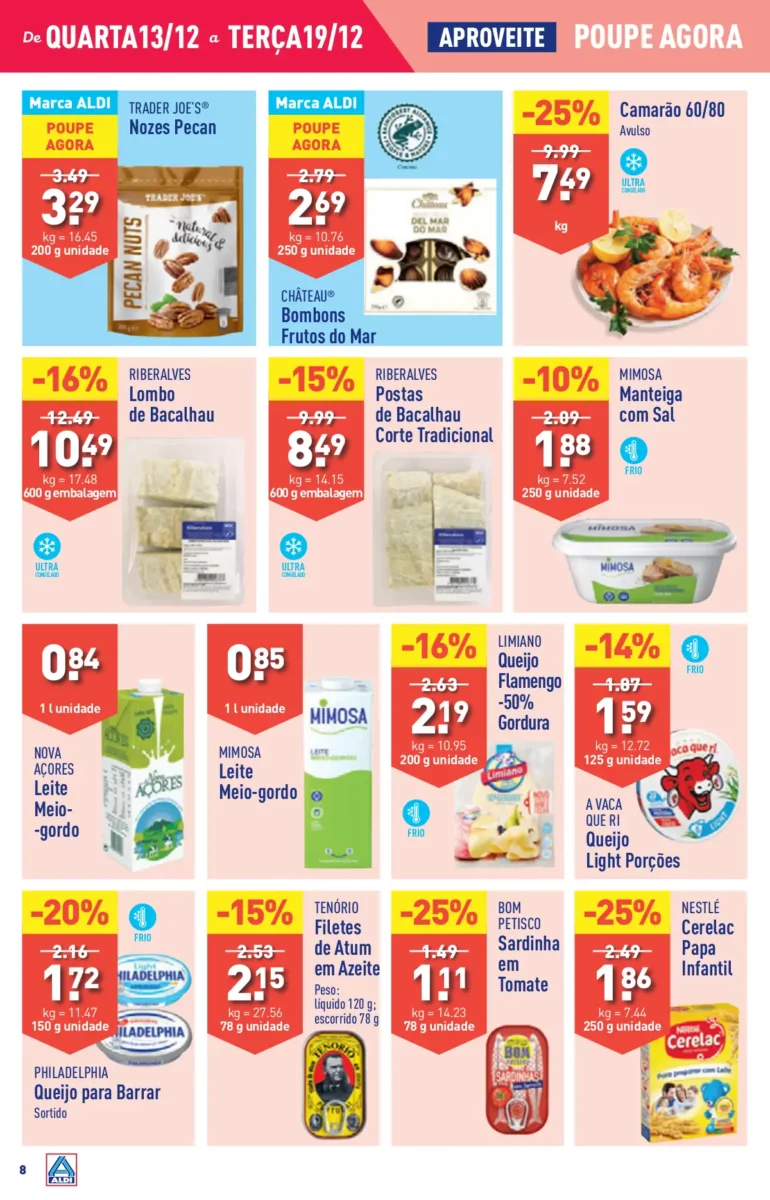 Antevis&atilde;o Folheto ALDI (13 a 19 dezembro)