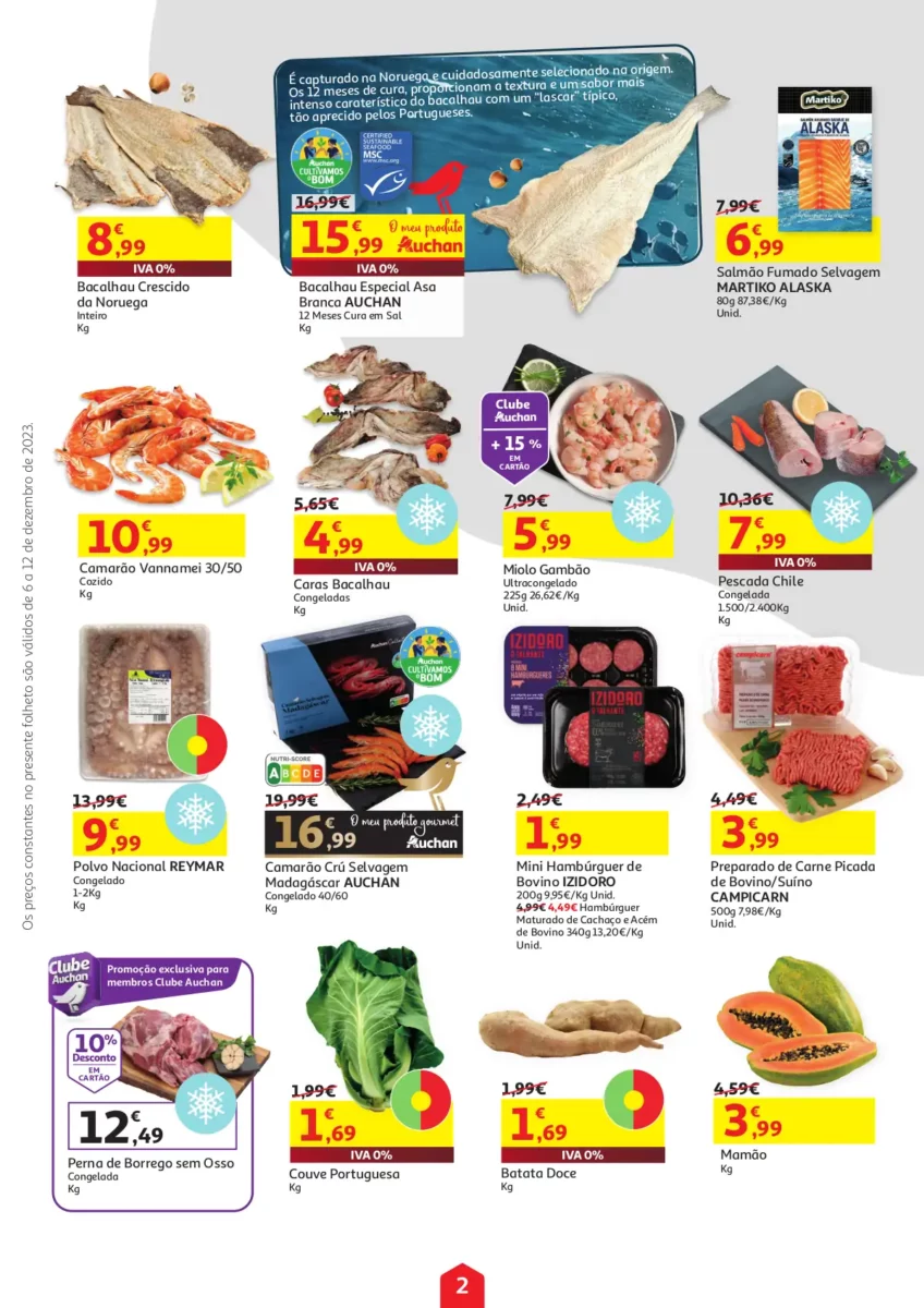 Folheto Auchan (6 a 12 dezembro)
