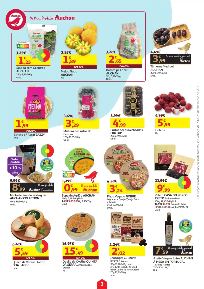 Folheto Auchan (20 a 26 dezembro)