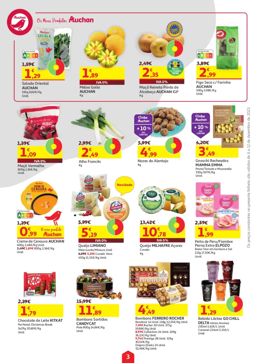 Folheto Auchan (6 a 12 dezembro)