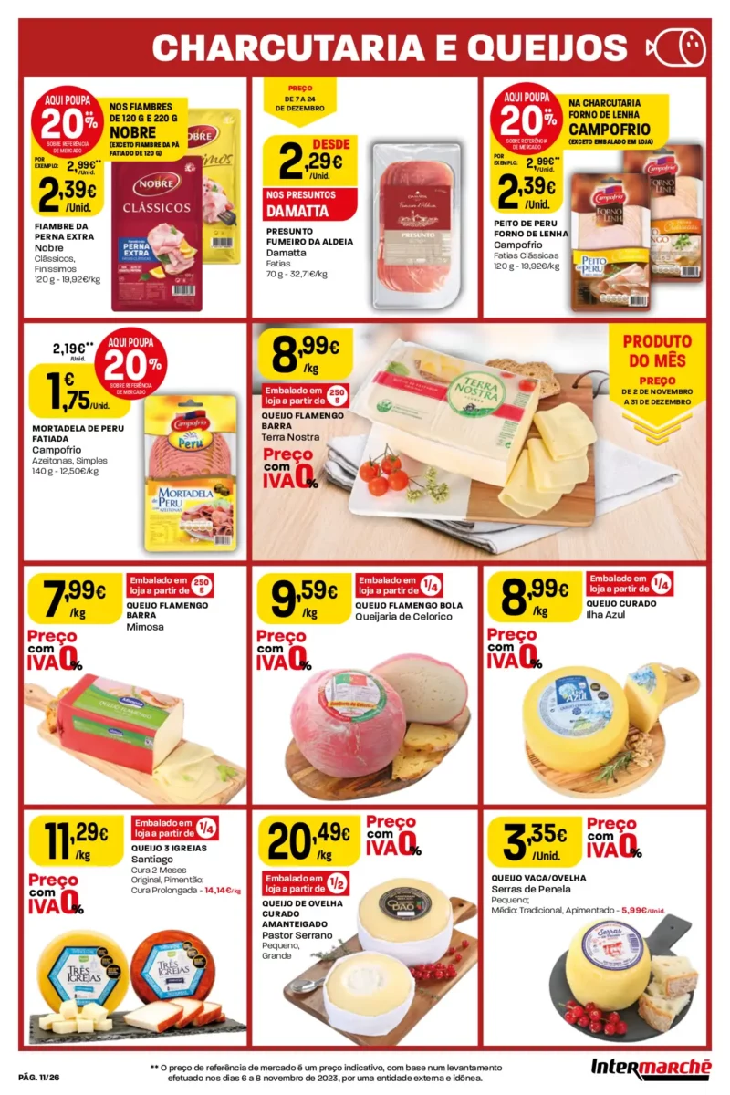 Antevis&atilde;o Folheto Intermarch&eacute; (7 a 13 dezembro)