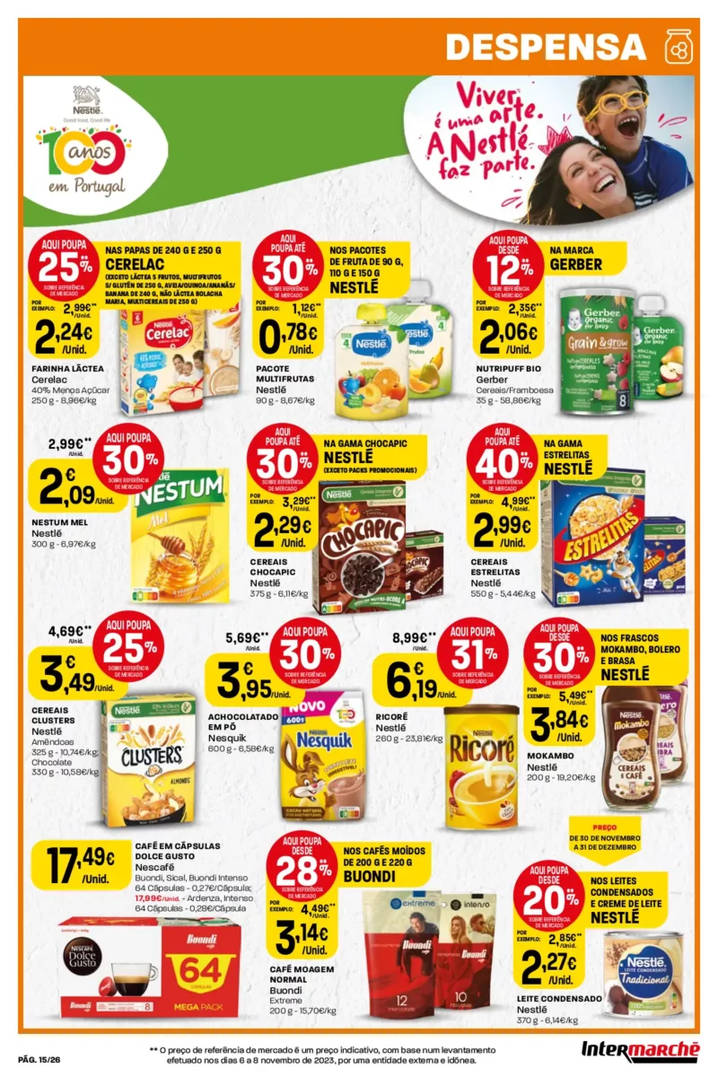 Antevis&atilde;o Folheto Intermarch&eacute; (7 a 13 dezembro)