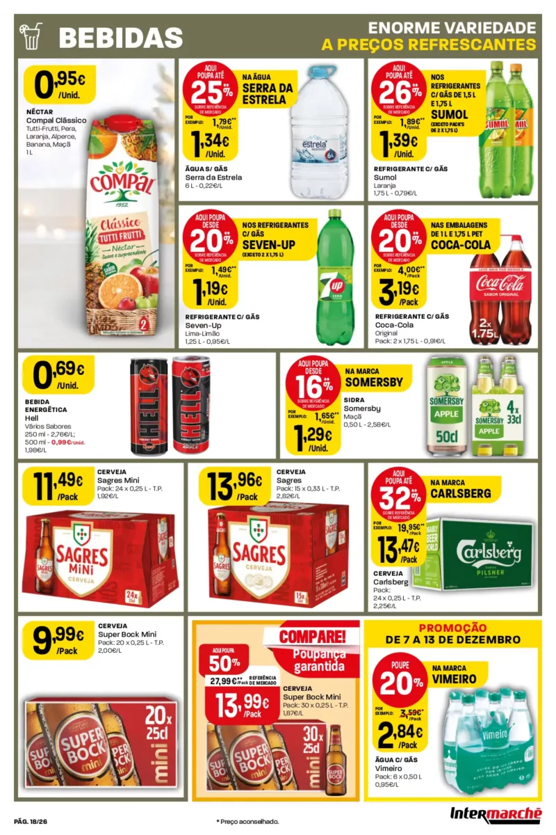 Antevis&atilde;o Folheto Intermarch&eacute; (7 a 13 dezembro)