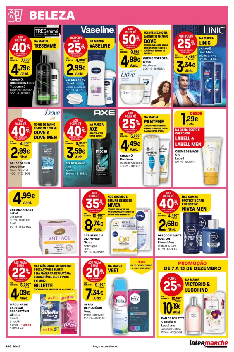 Antevis&atilde;o Folheto Intermarch&eacute; (7 a 13 dezembro)