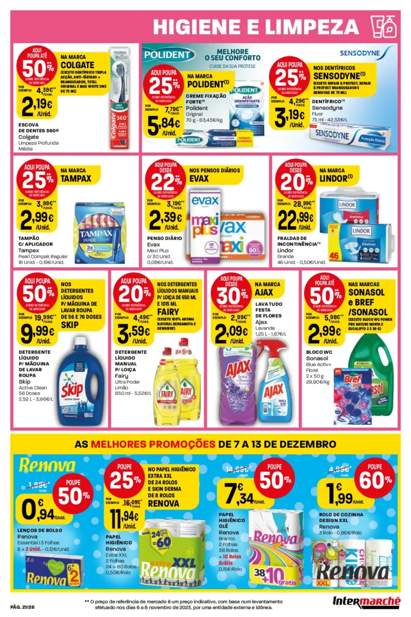 Antevis&atilde;o Folheto Intermarch&eacute; (7 a 13 dezembro)